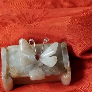 Butterfly Quartz Jewelry Box